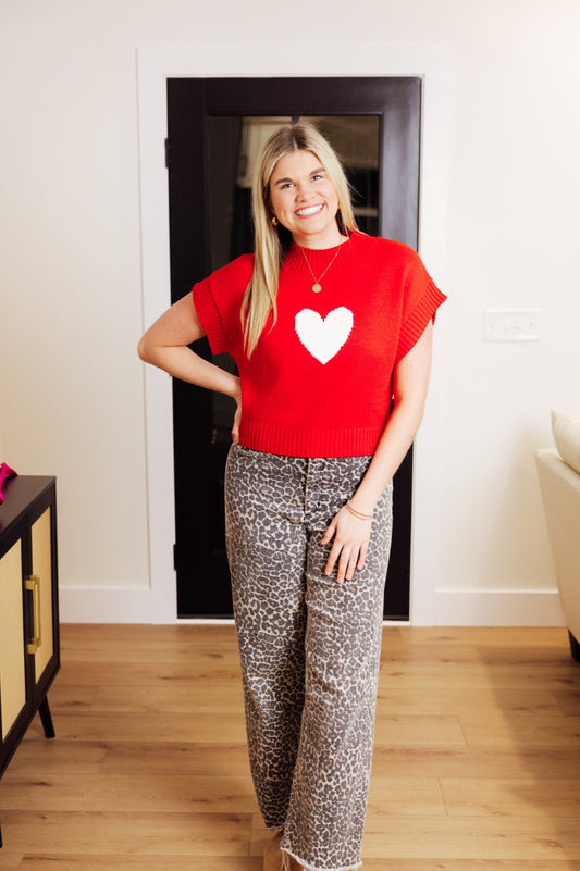 Red Heart Sweater