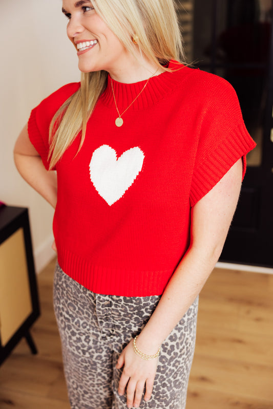 Red Heart Sweater