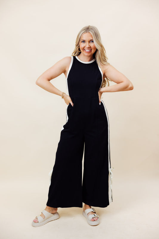 Black Tie Jumpsuit