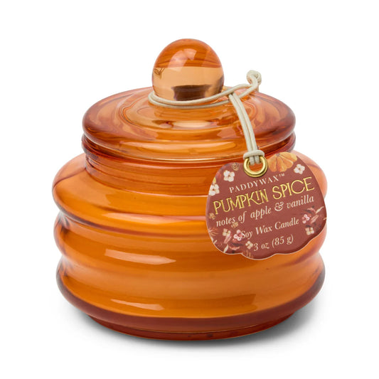 Pumpkin Spice Beam Glass Candle 3oz