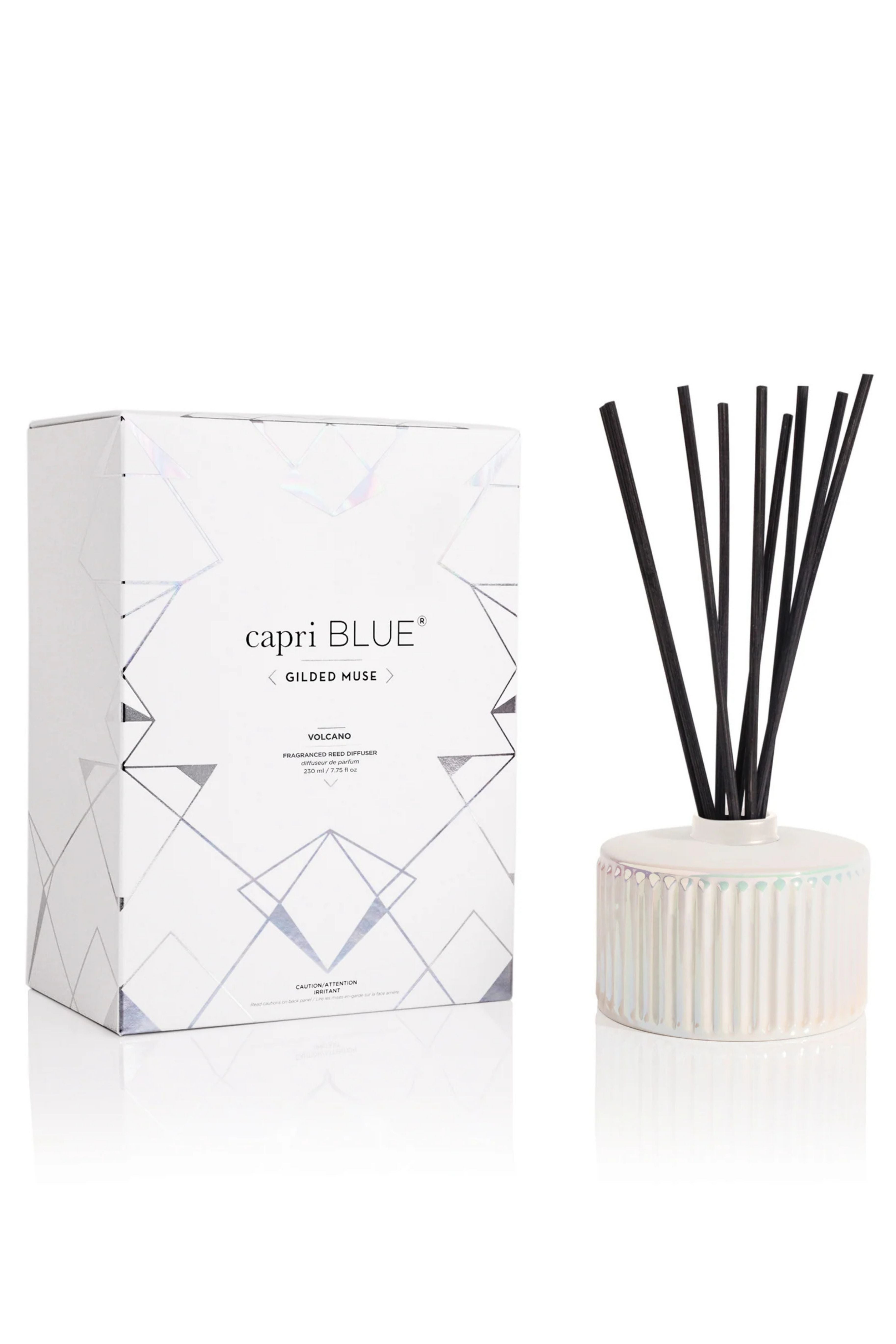 Volcano White Opal Gilded Reed Diffuser