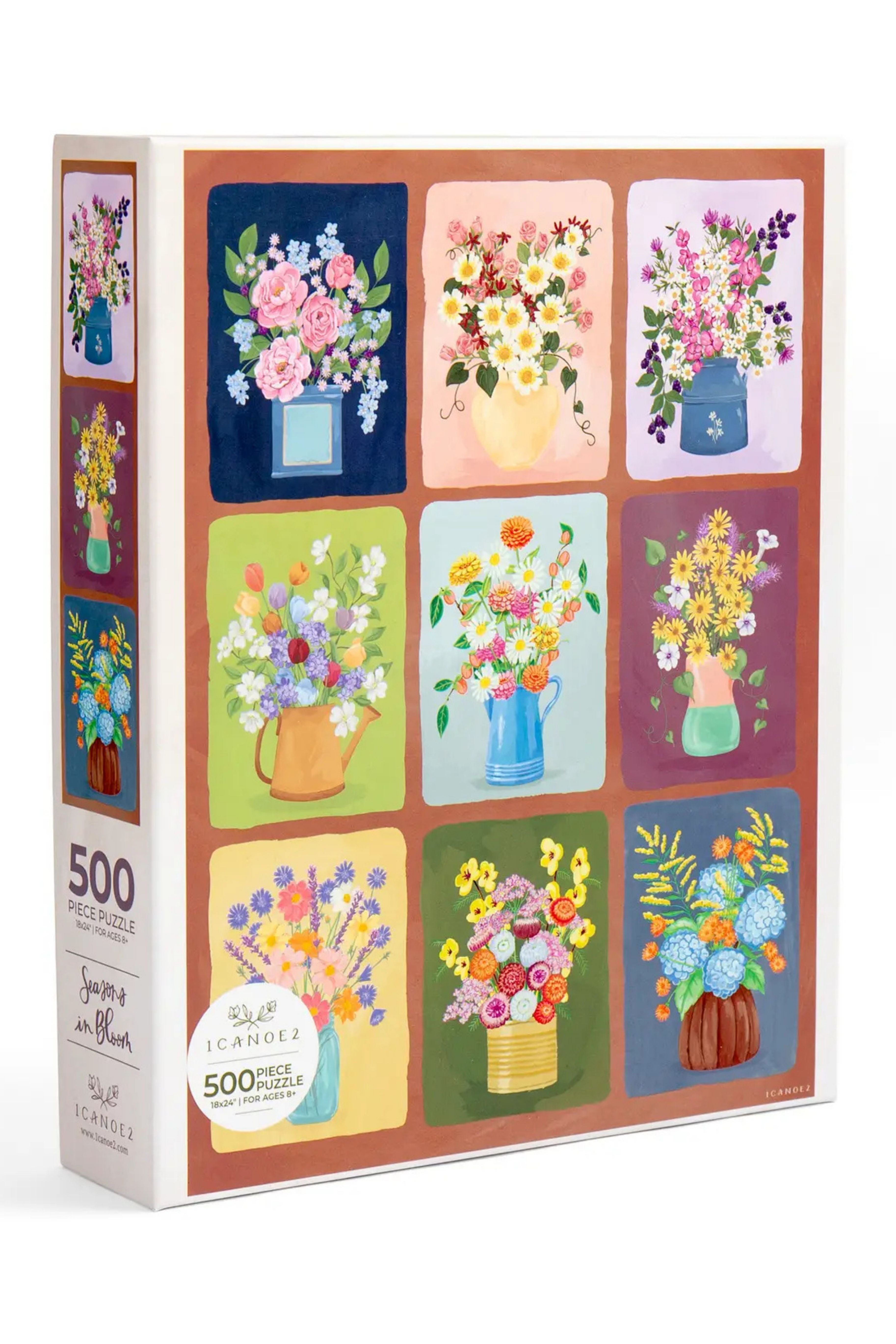 Seasons In Bloom 500 Piece Puzzle