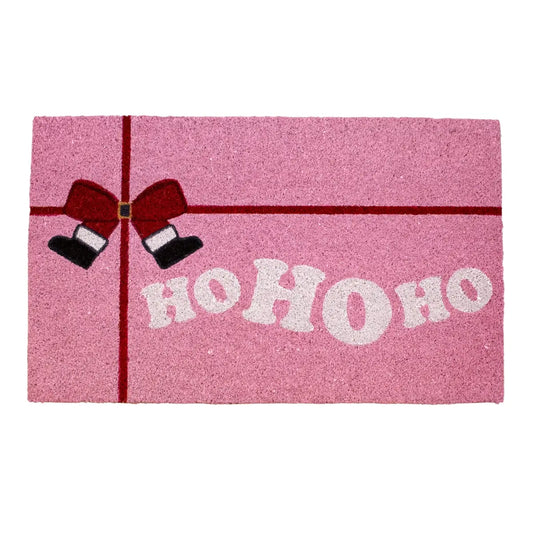 Santa Bow Doormat