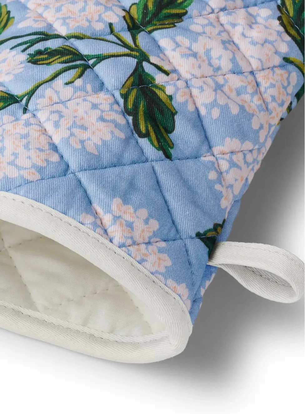 Hydrangea Oven Mitt