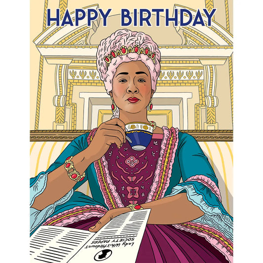 Bridgerton Happy Birthday...Let's Spill The Tea Card