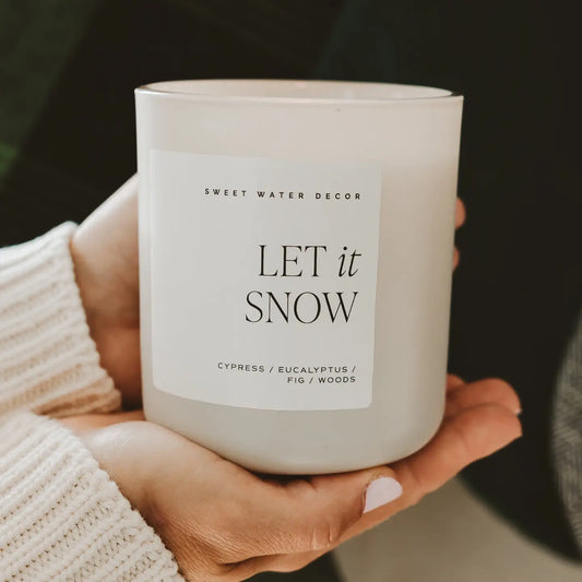 Let It Snow 15oz Candle