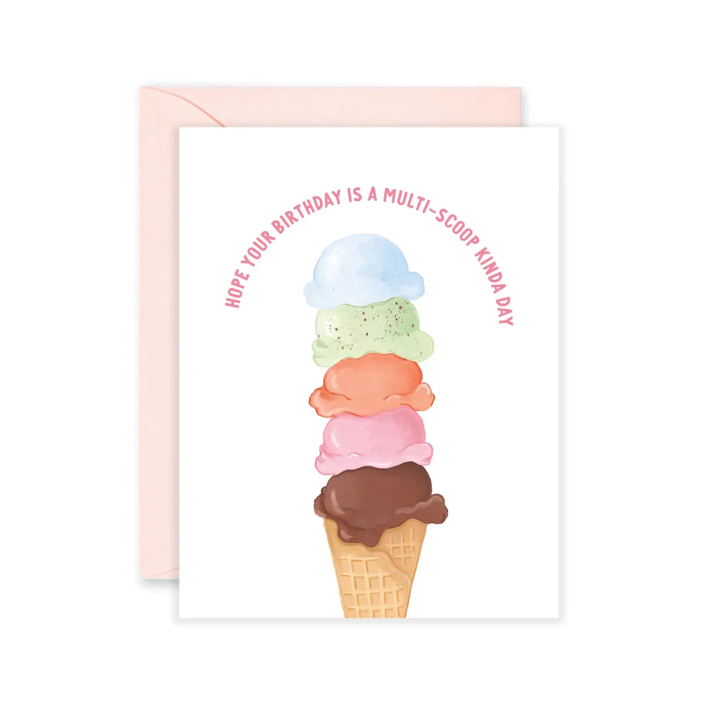 Ice Cream Kinda Day Card