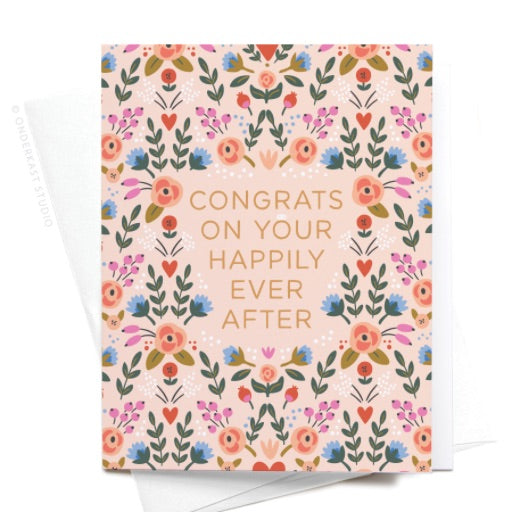 Congrats on Your Happily Ever After Card