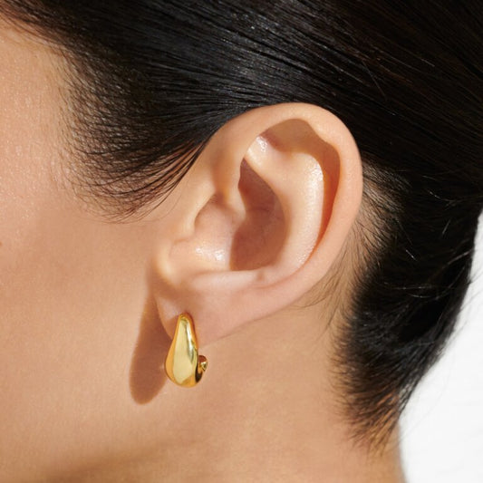 Droplet Gold Earrings