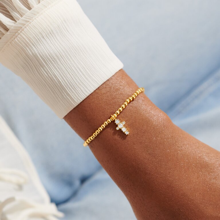 Blessings Gold Stretch Bracelet