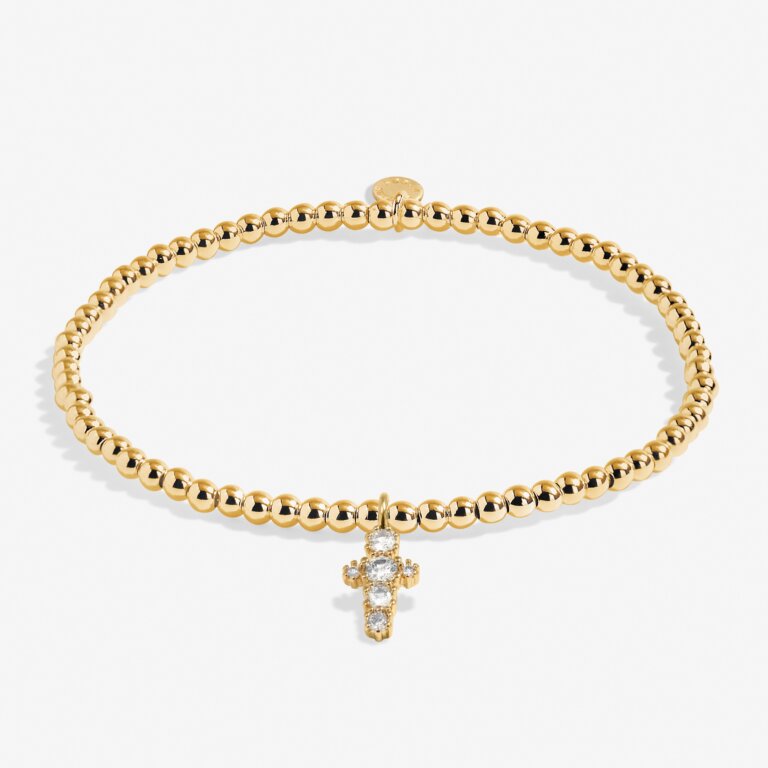 Blessings Gold Stretch Bracelet