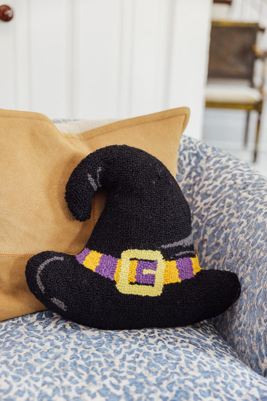 Shaped Witch Hat Hook Pillow