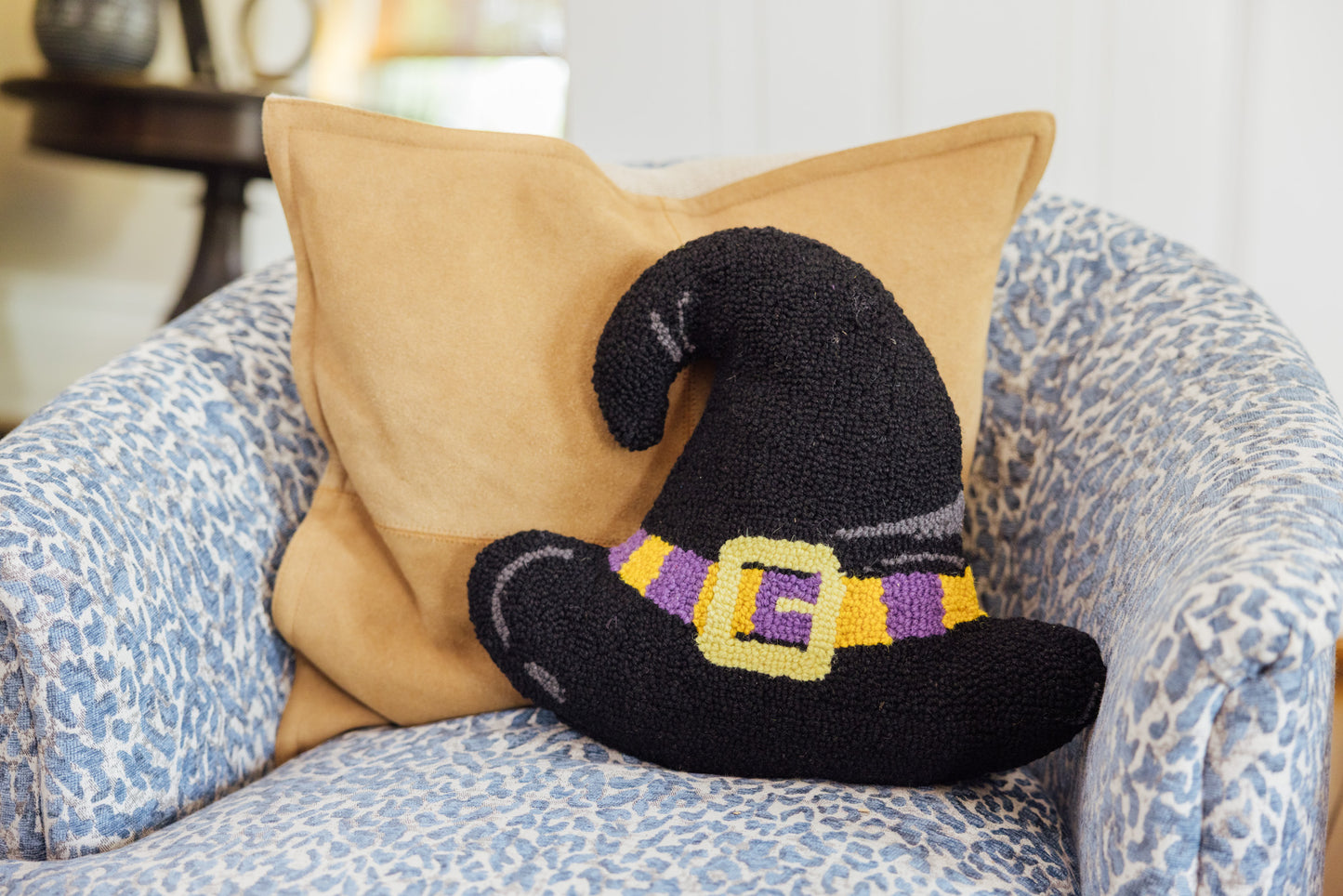 Shaped Witch Hat Hook Pillow