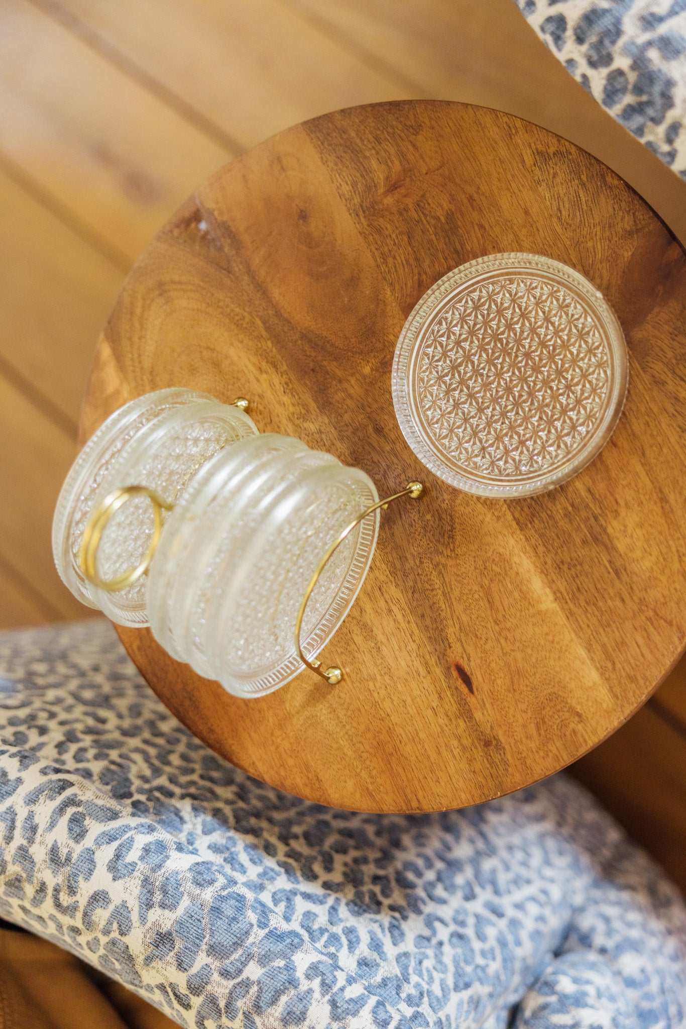 Glass Coaster Set