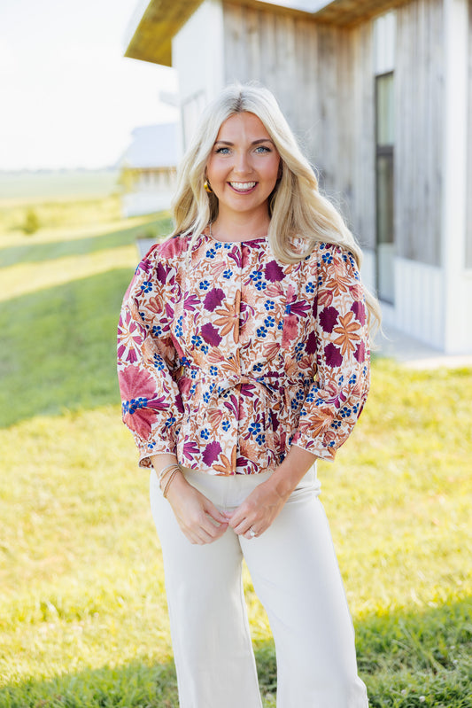 Iris Floral Shirt