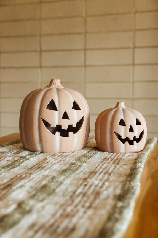 Ceramic Jack O' Lanterns Set