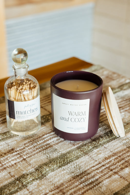 Warm and Cozy 15oz Candle
