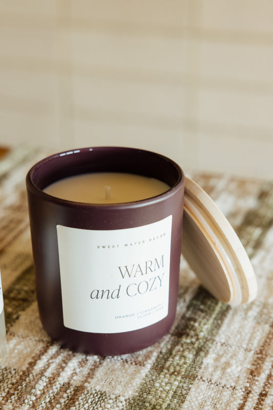 Warm and Cozy 15oz Candle