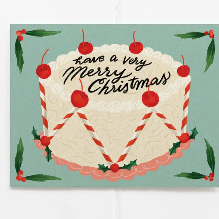 Christmas Cake Card