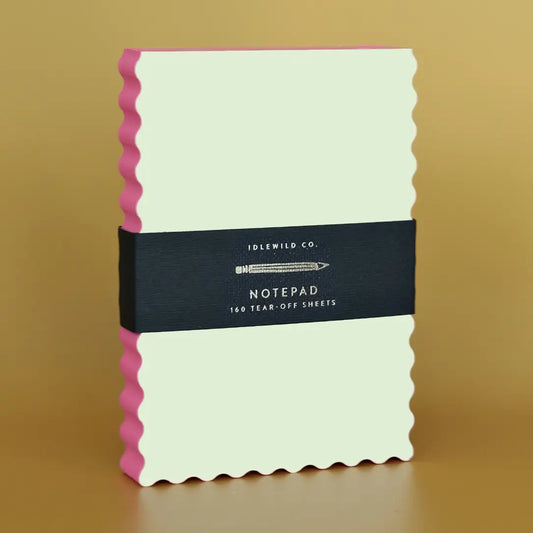 Mini Wave Shaped Notepad