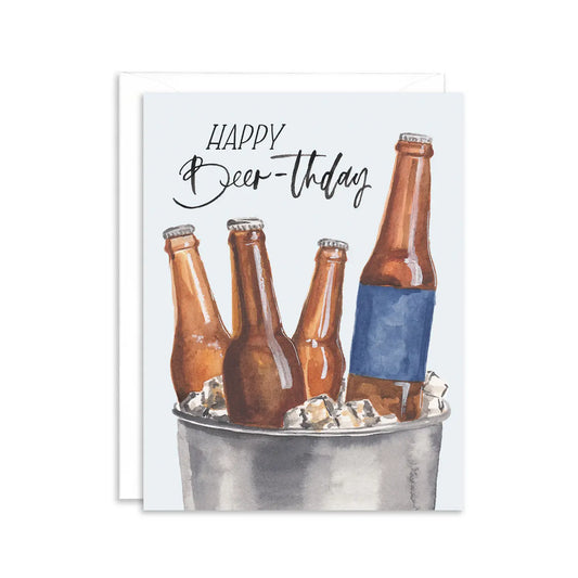 Happy Beer-Thday Brew Birthday Greeting Card