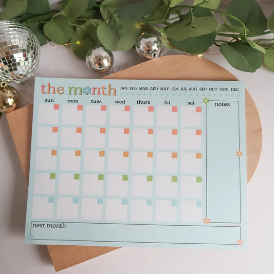 This Month Planner Deskpad