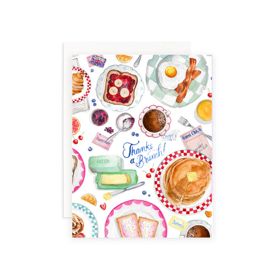 Thanks A Brunch Thank You Greeting Card