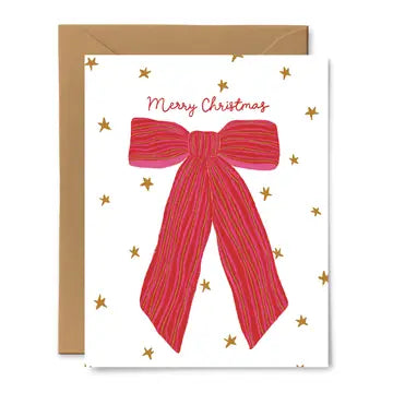 Christmas Bow Card