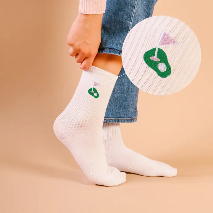 Golf Crew Socks