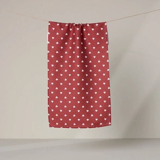 Mini Heart Bar Towel