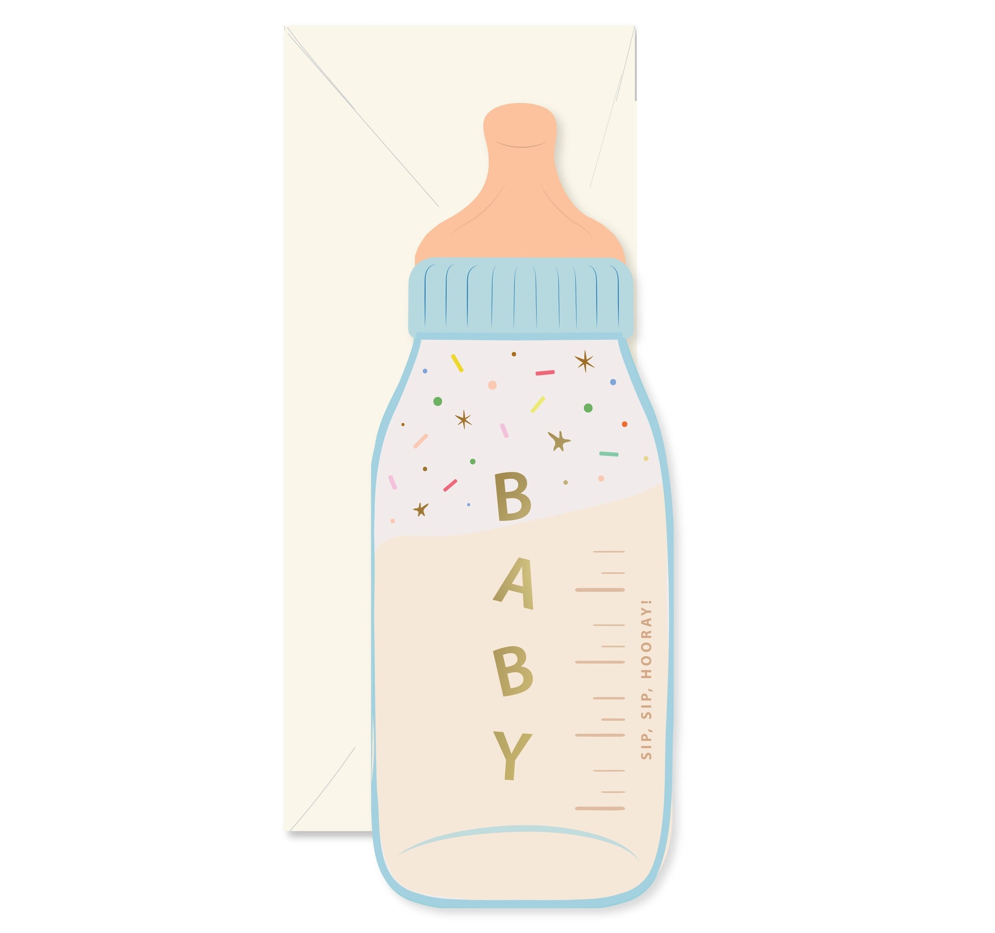 Baby Bottle Card