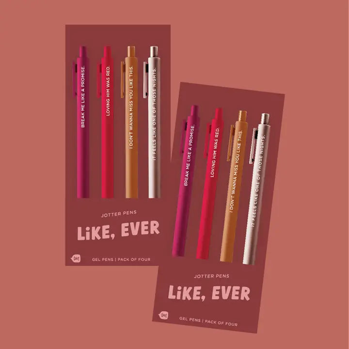 Like, Ever (Red) Jotter Set