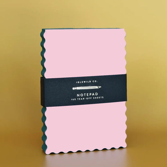 Mini Wave Shaped Notepad