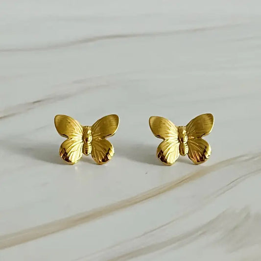 Butterfly Stud Earrings