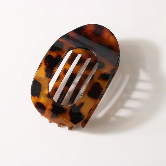 Flat Oval Hair Clip