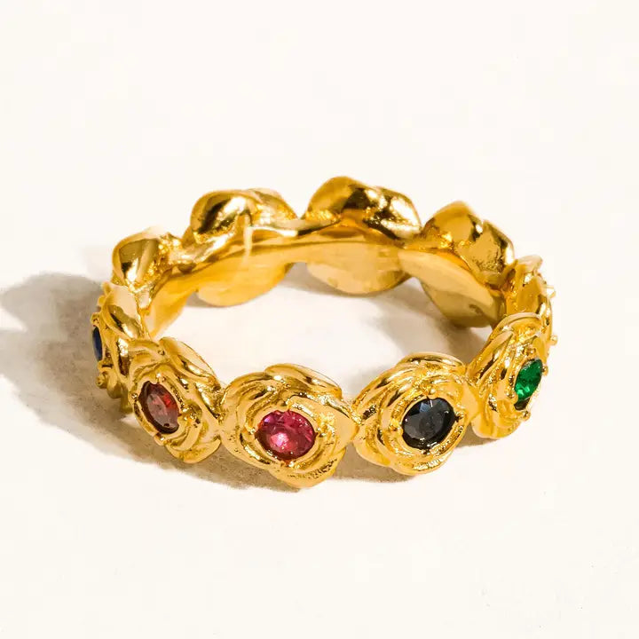 Frances Multi-Stone Vintage Ring