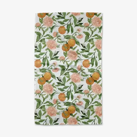 Peony For Thoughts Tea Towel