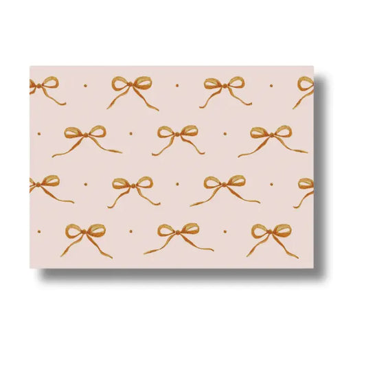 Bow Stationary Notecards