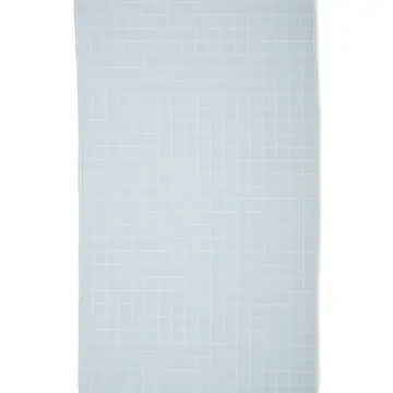 Summer Grid Blue Tea Towel