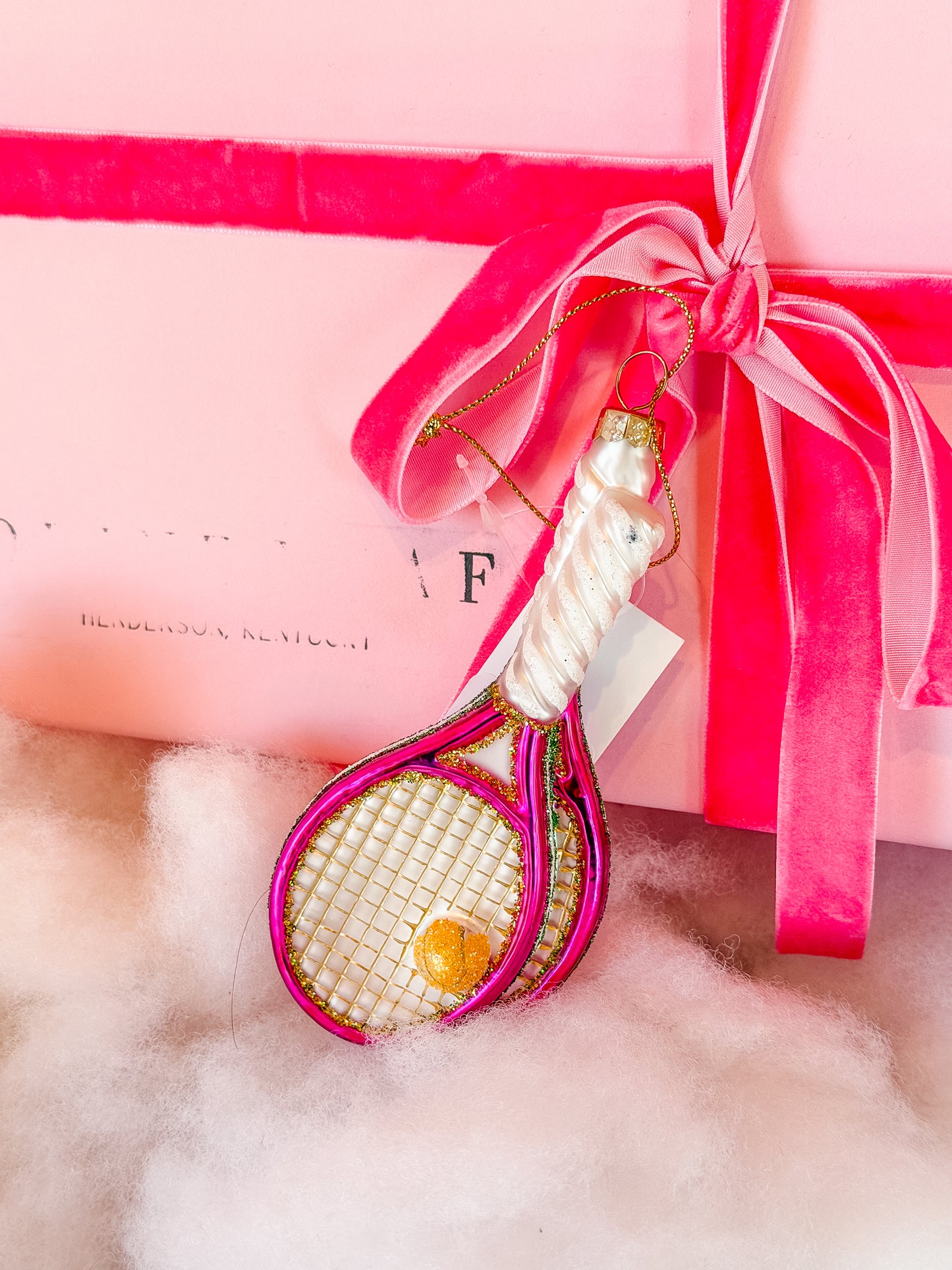 Tennis Racket Ornament