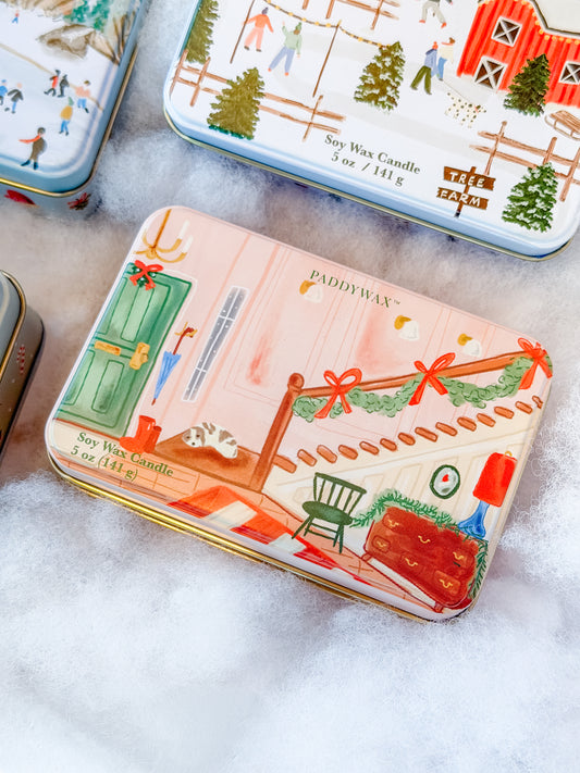 Staircase 5oz Candle Tin
