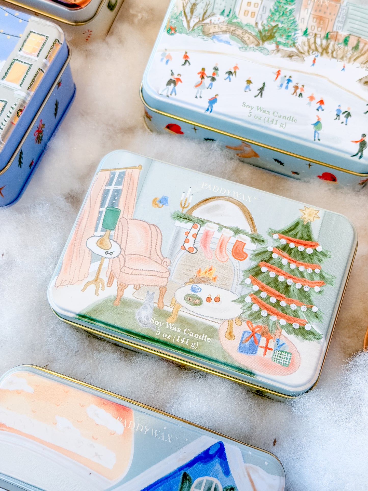 Livingroom 5oz Candle Tin