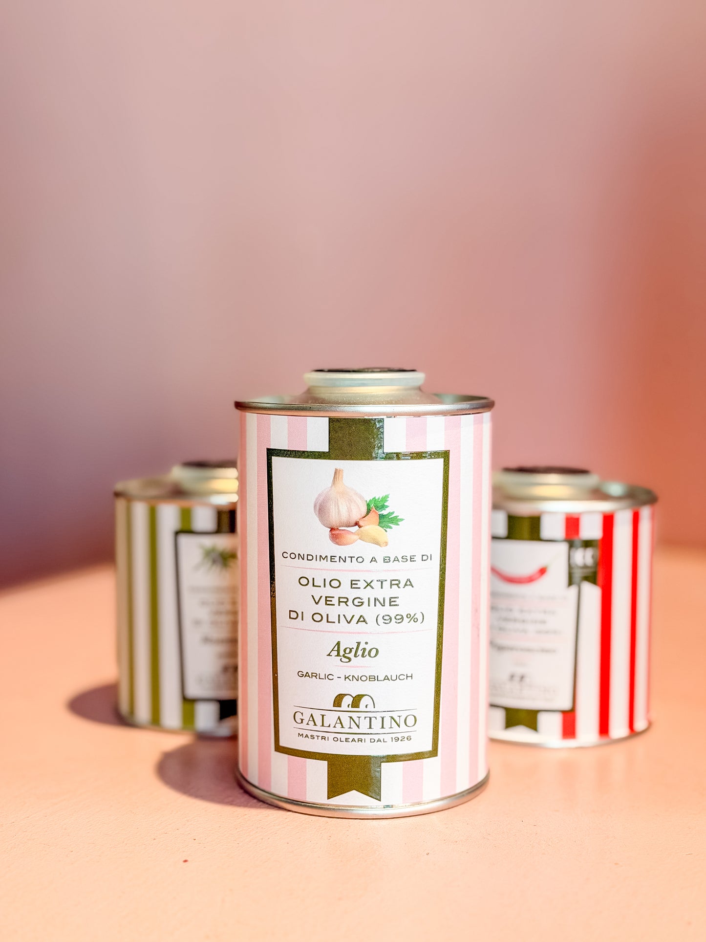 Garlic Extra Virgin Olive Oil By Galantino