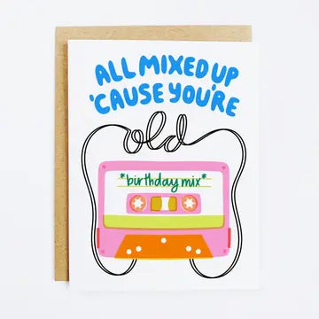 All Mixed Up Card