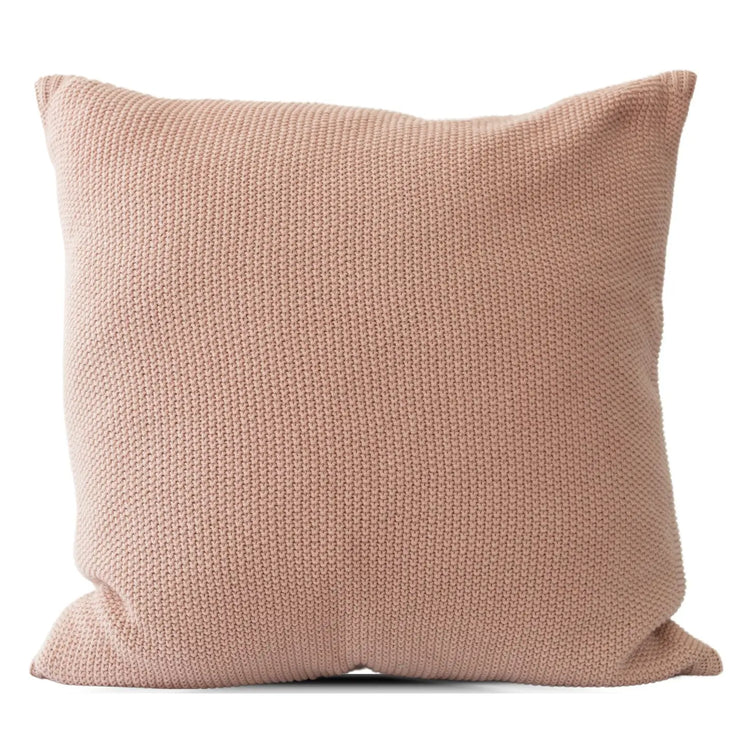 Sia Cotton Seedstitch Knit Pillow