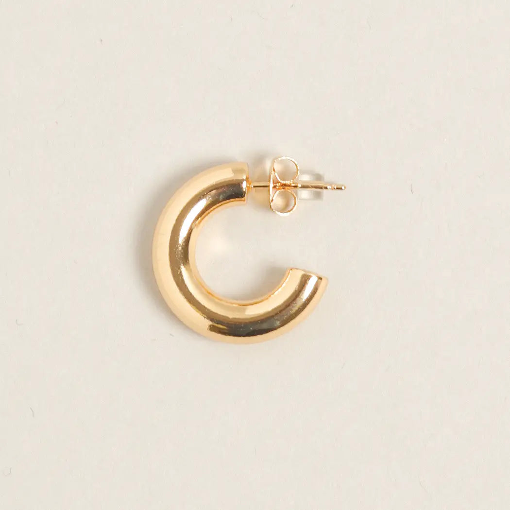 14K Small Gold Dipped Hoops