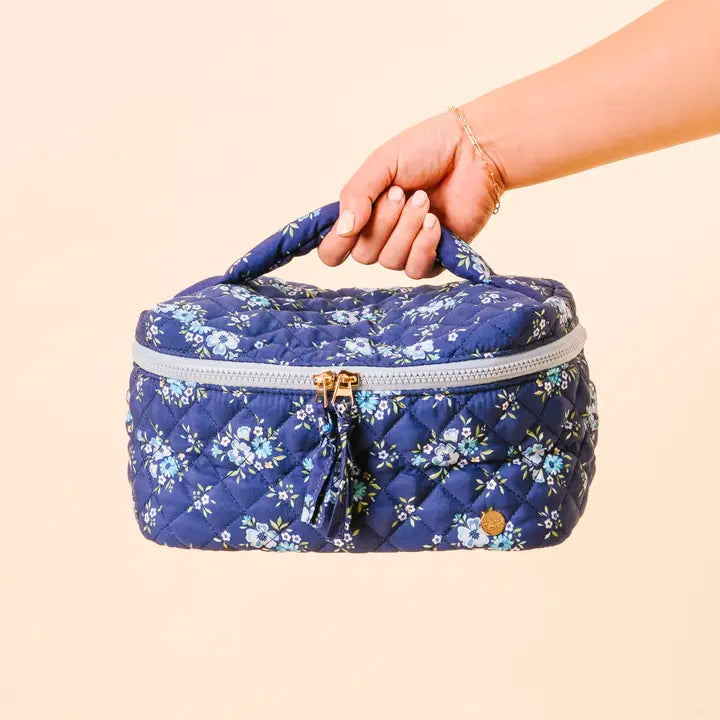 Quilted Cosmetic Bag