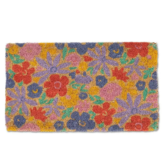 Pastel Bloom Floral Doormat