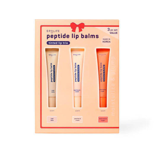 Christmas Holiday Peptide Lip Balms Gift Set Trio