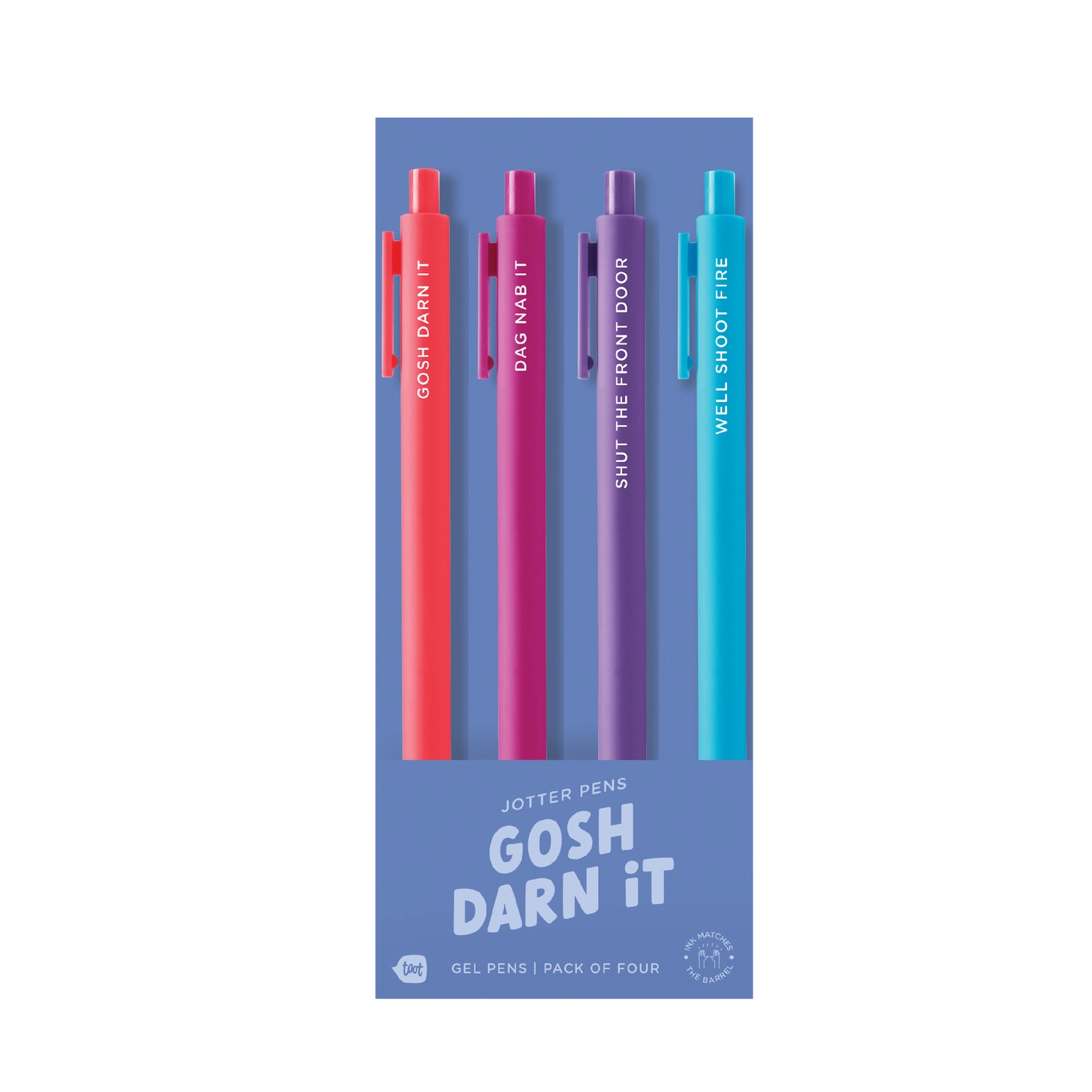 Gosh Darn It Jotter Set 4-pack